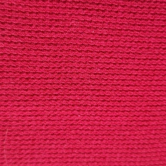 Old Navy red waffle weave long sleeve base layer tee - Picture 5 of 9